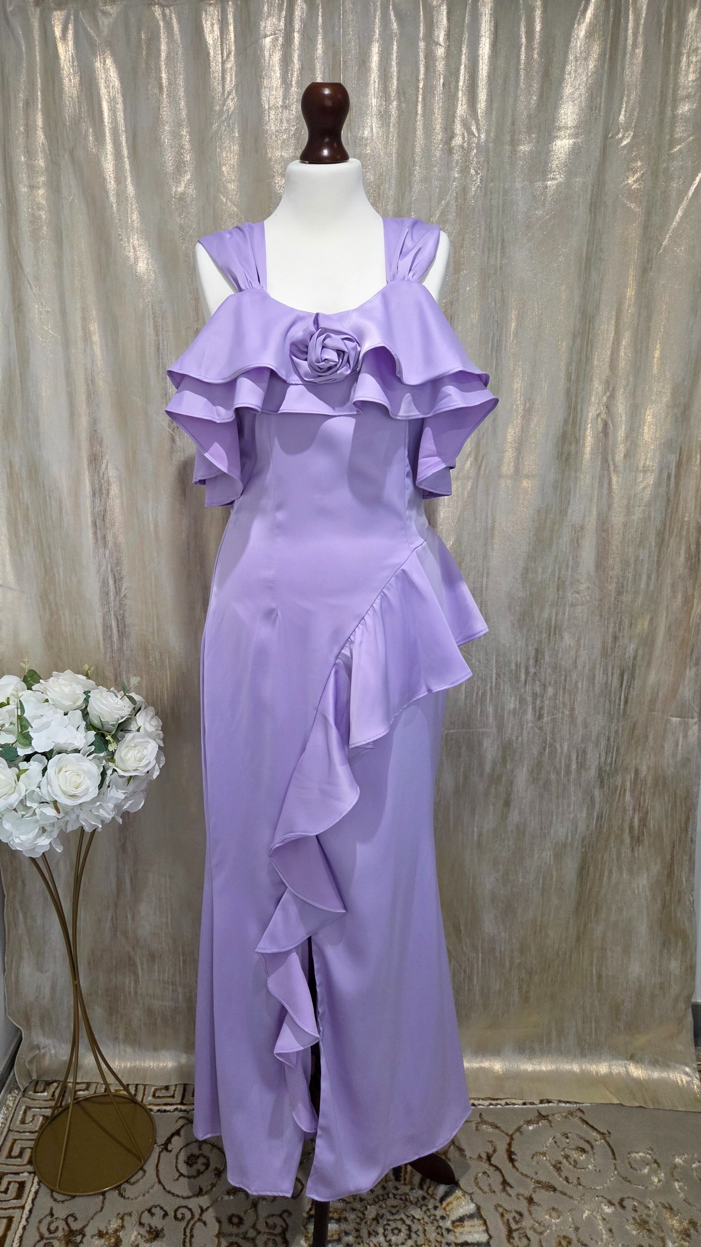 Sukienka Cascade Elegance – Watsana Fashion