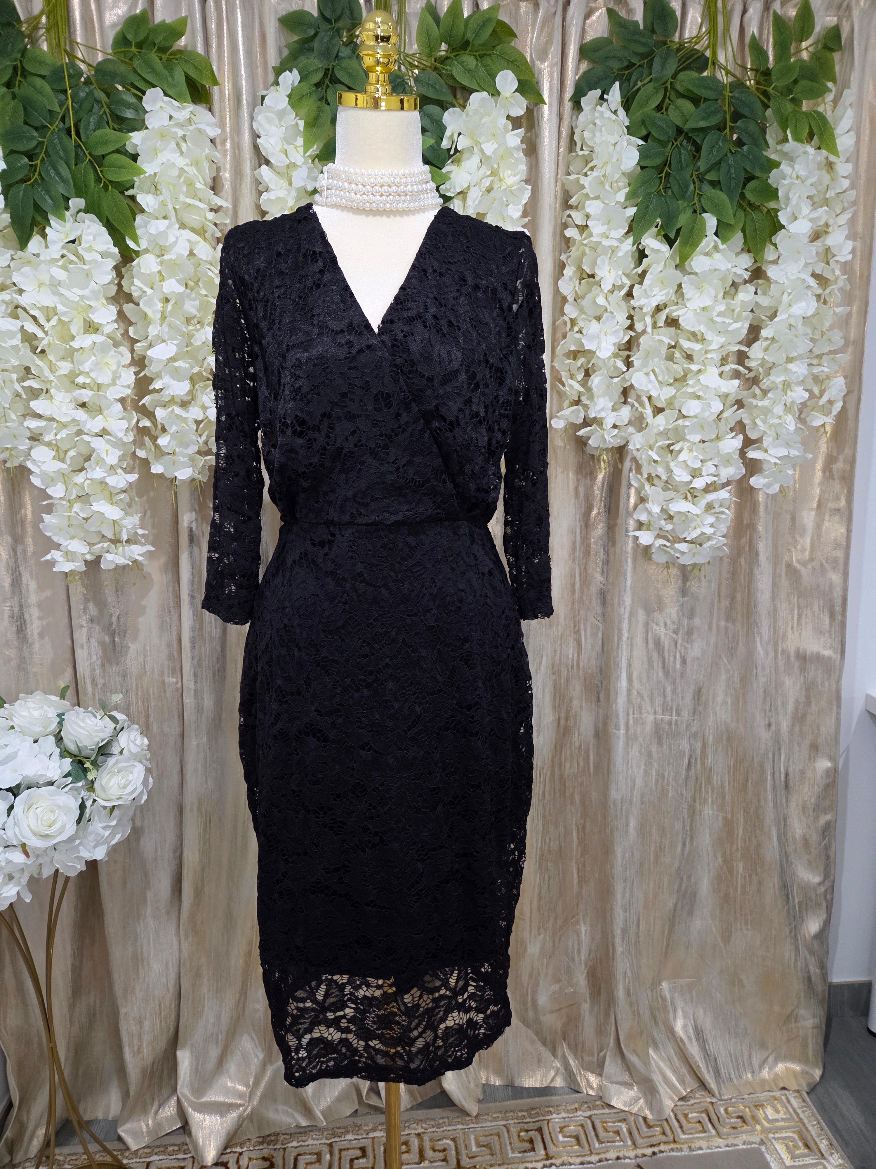 Sukienka Black Elegance - Watsana Fashion