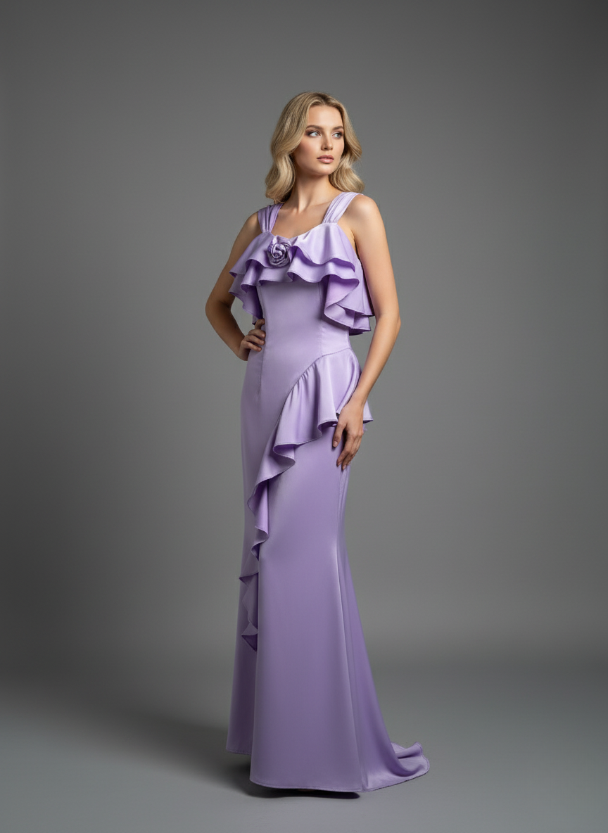 Sukienka Cascade Elegance – Watsana Fashion